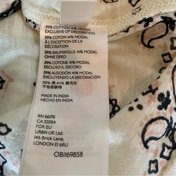 Free People We The Free Maybelle Ivory Top - Picture 6 of 6